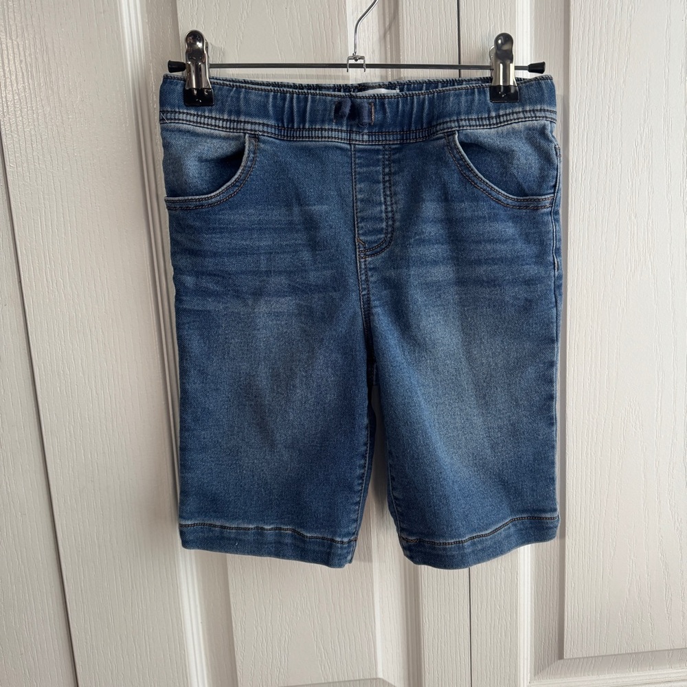 Epic Threads blue drawstring pull on denim shorts size 7